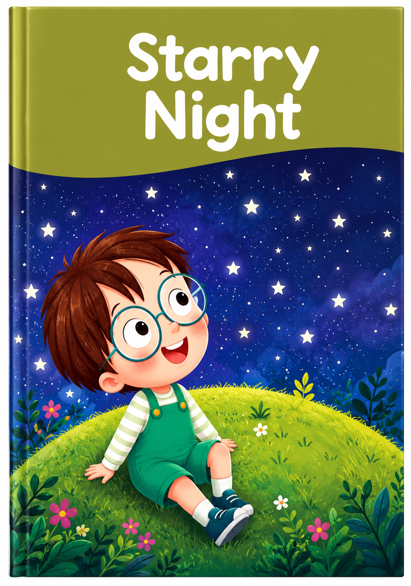Starry Night Story Book for Kids (Age 3+)
