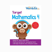 Target mathematics 4 for childrens, Target maths workbook	