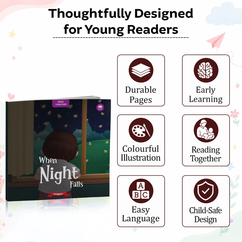 When Night Falls - Moral Story Book for Kids Teaches Good Habits, Listening Skills & Positive Behaviour for Children (Age 2+ Years)