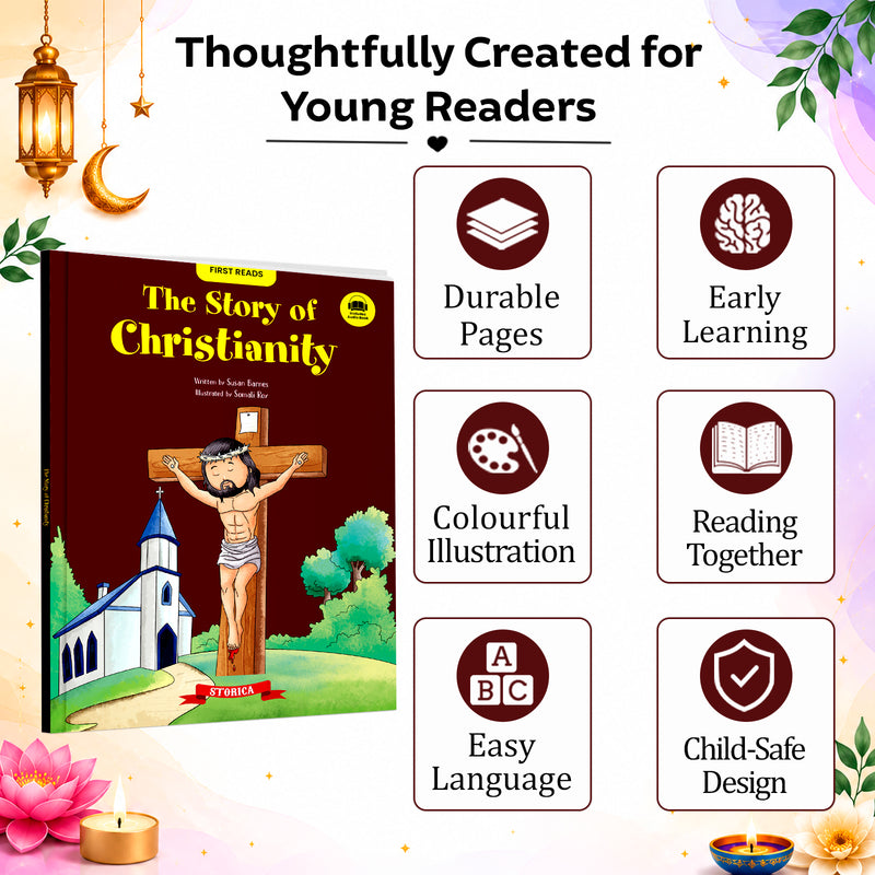 The Story of Christianity for Kids - Learn Christianity & Jesus Christ Teachings, Christian Values (Age 4+ Years)