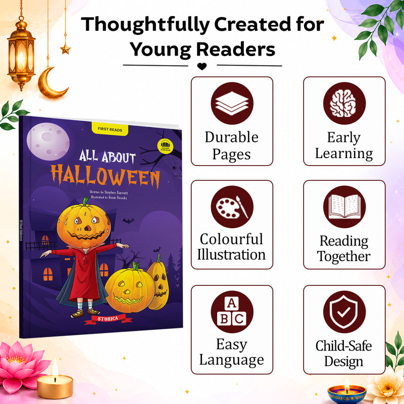 All About Halloween for Kids - Learn Halloween Traditions, Costumes, Pumpkins and Halloween Celebrations (Age 4+ Years)