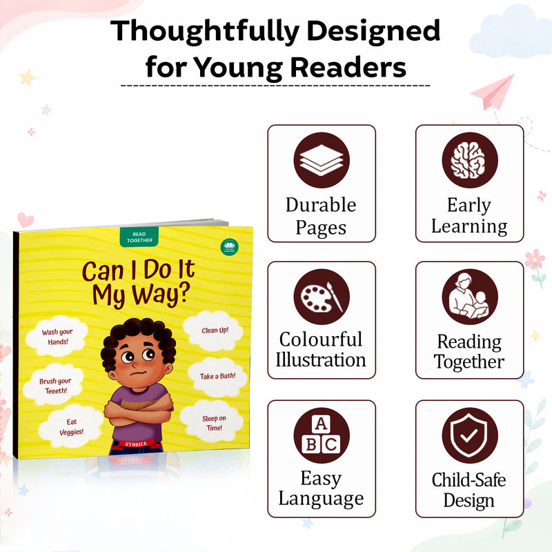 Can I Do It My Way - Moral Story Book for Kids Teaches Good Habits, Listening Skills & Positive Behaviour for Children (Age 2+ Years)