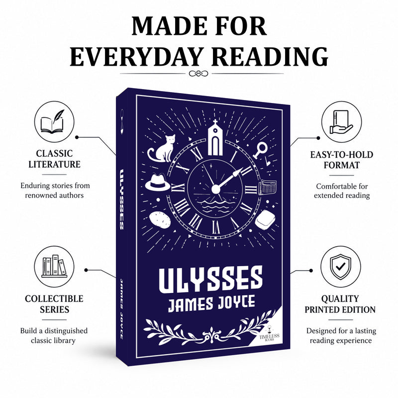 Ulysses by James Joyce - Classic English Literature Novel | Modernist Literary Fiction Book