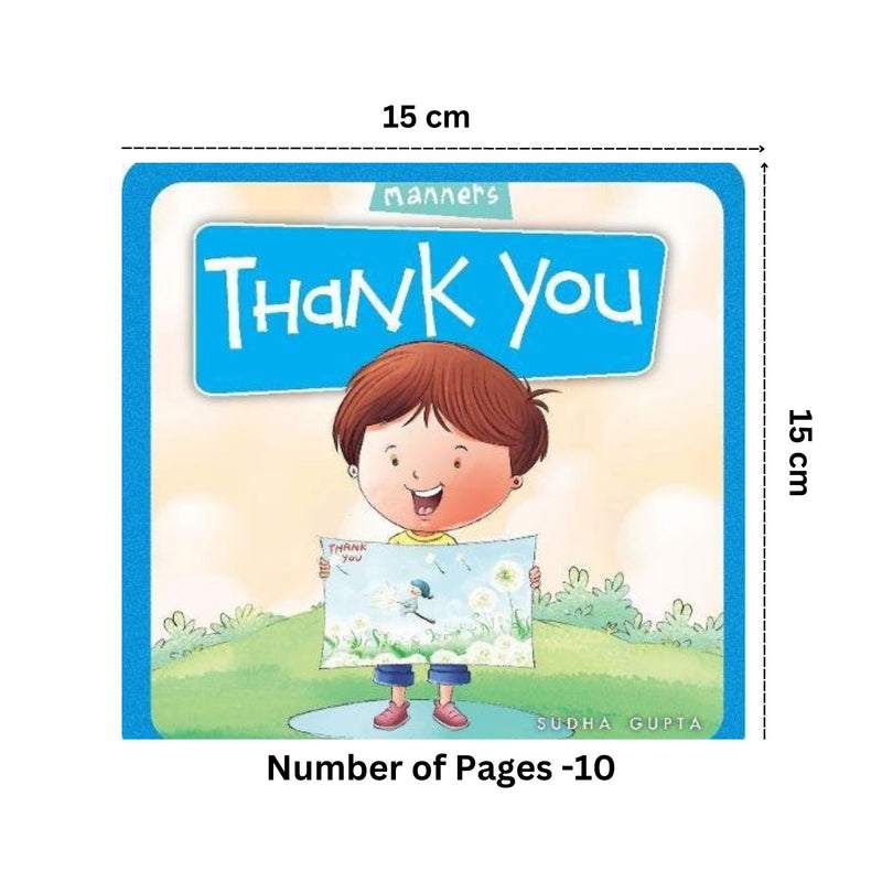 Manners - Thank You -  Eva Foam Book