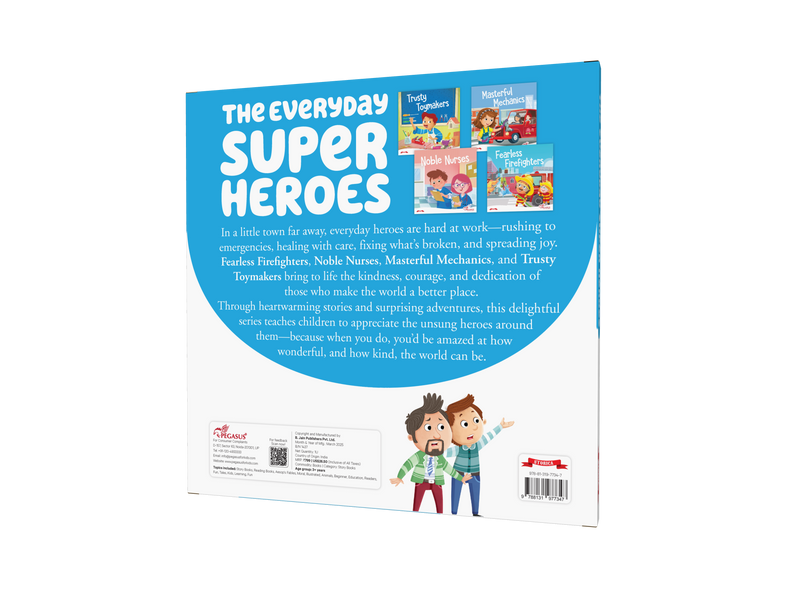 The Everyday Superheroes Stories Book (Set of 4 Books)