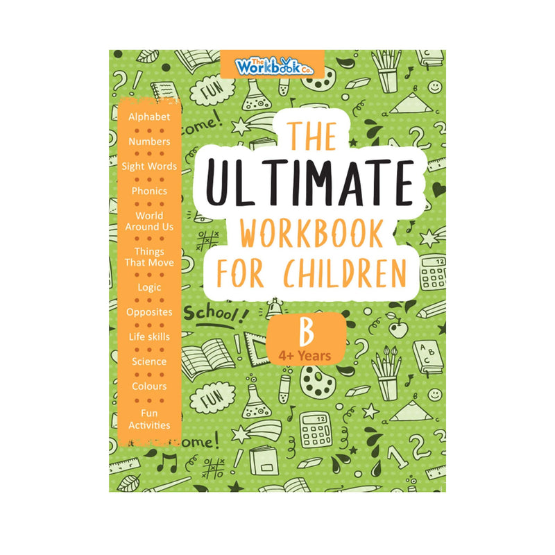 Educational activities for 3+ year Childrens, The Ultimate workbooks B for childrens