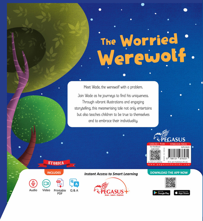 Cute Monsters - The Worried Werewolf
