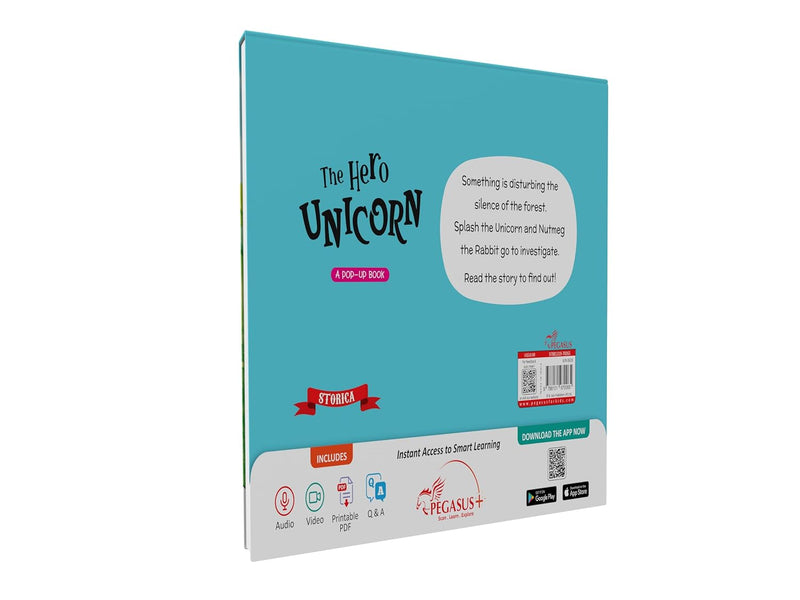 The Hero Unicorn Pop-Up Book for Kids 3D Pop-Up Story Book for Toddlers and Children's Early Learning (Age 4+ Years)