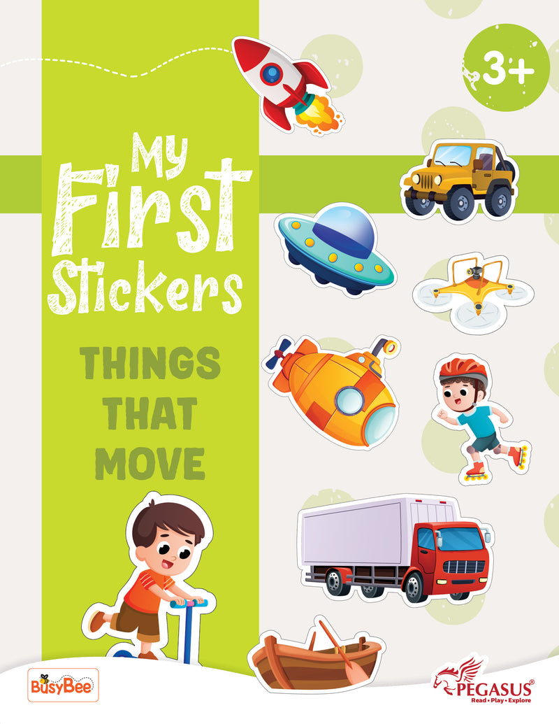 My First Things That Move – Sticker Book
