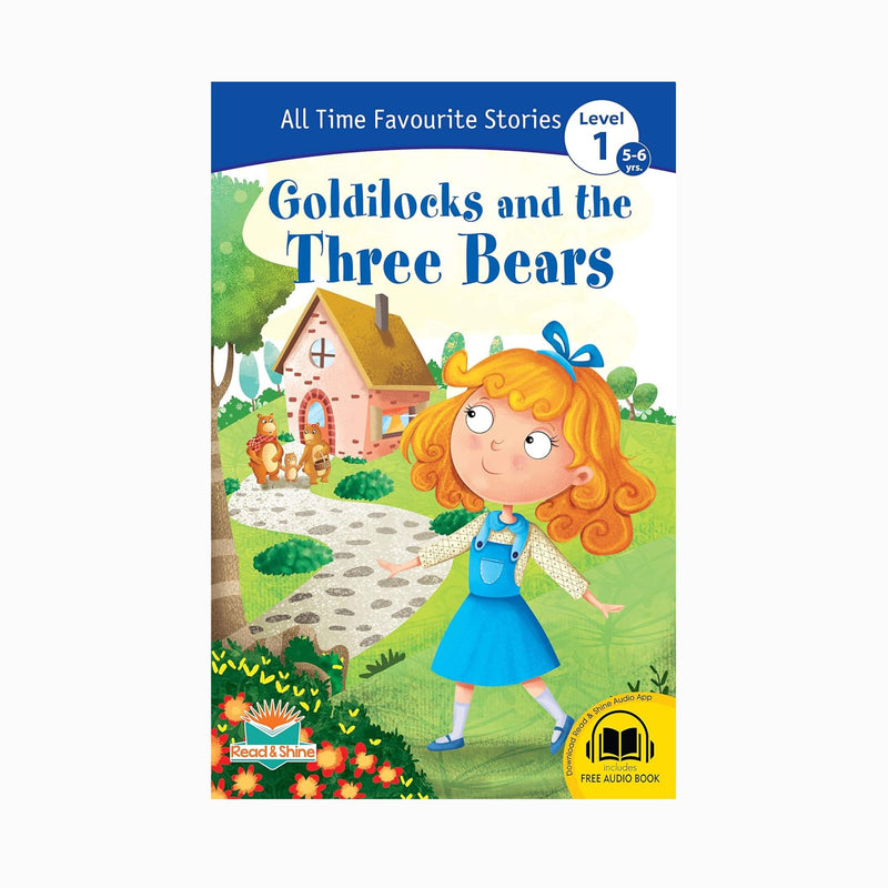 Self-reading book about Goldilocks and the Three Bears, Read & shine story book