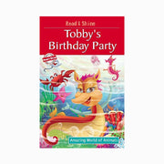  Tobby's birthday party reading books, Engaging animal reading & story book