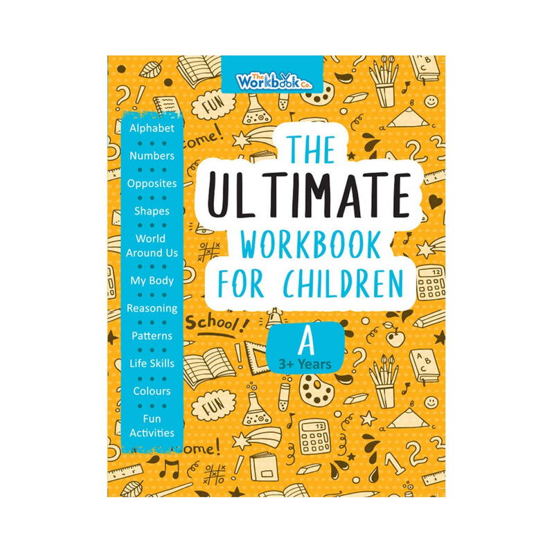 Ultimate Alphabet childrens Workbook A, Skill-building activities for toddlers