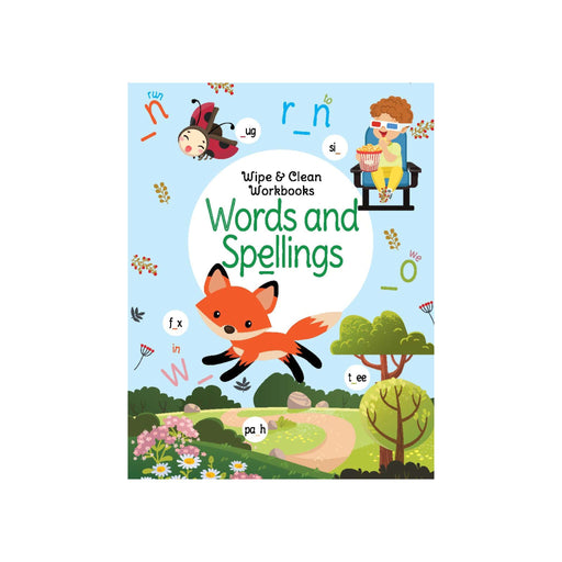  Words and Spelling Early Workbooks, Children Words and Spelling Workbook