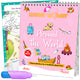 Water Wonder Colouring Book – Around the World Reusable Magic Books for Kids (Age 3+ Years)