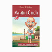 Mahatma Gandhi leader of country, Mahatma Gandhi reading books for childrens