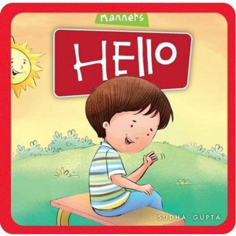  Hello Manners Early learning Book, Hello Manners Books For Childrens