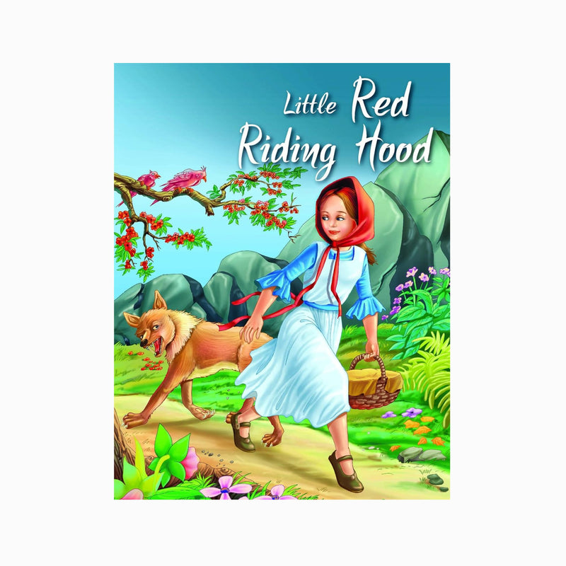 Illustrated Kids Book Little Red Riding Hood, Pearrault's fairy tales book