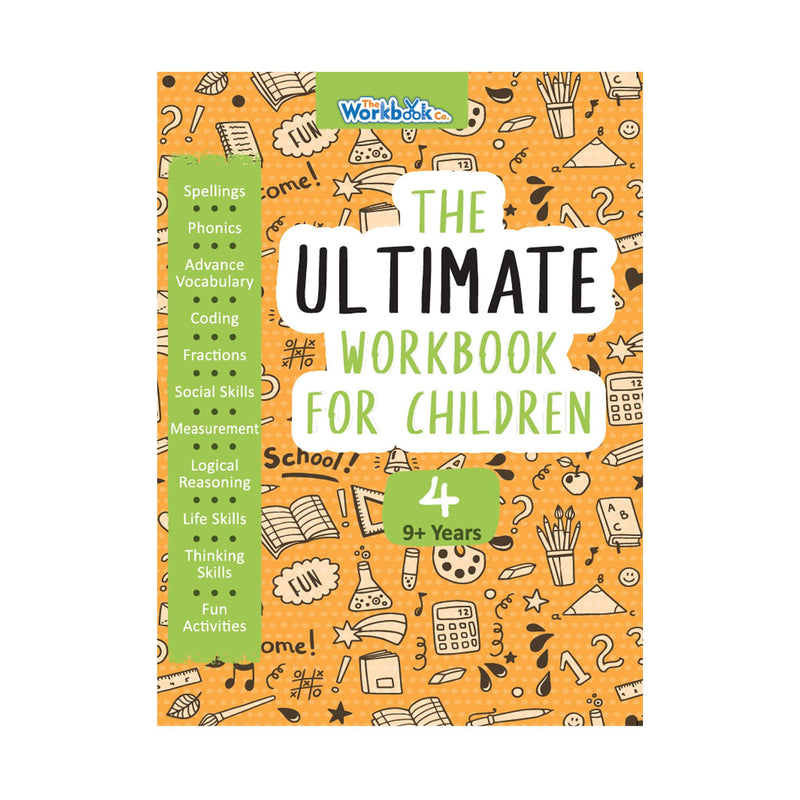 Ultimate workbook 4 for childrens, Skill-building workbook for kids